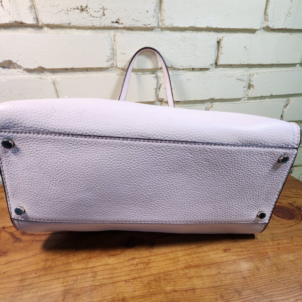 Euc Kate Spade Rowe Light Pink Leather Shoulder Bag Purse - Picture 10 of 13